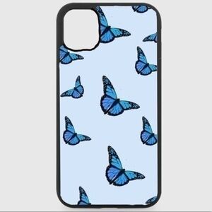 BLUE Butterfly iPhone Phone case